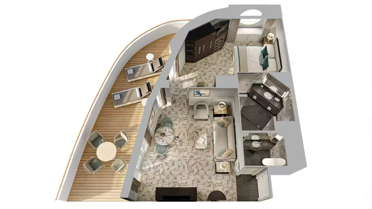 Vista Suite floor Plan