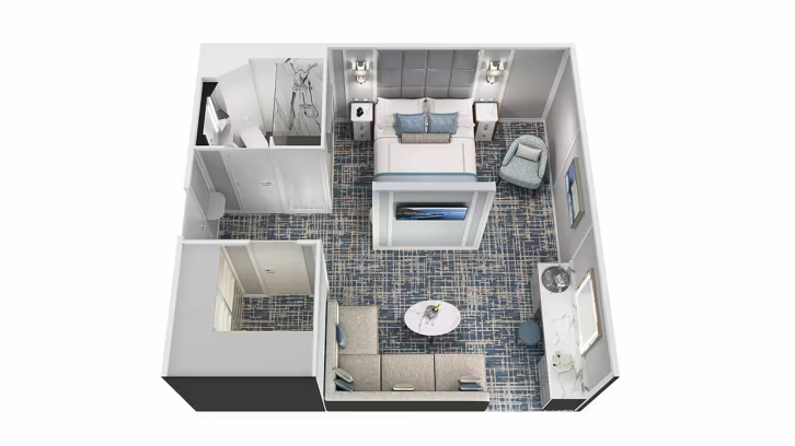 Inside Suite floor Plan
