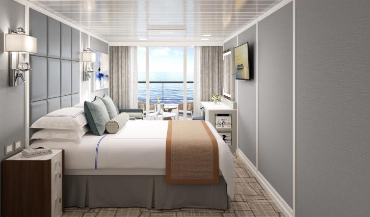 Concierge Level Veranda Stateroom