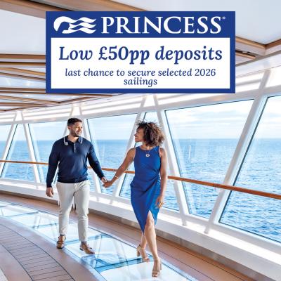 Princess £50 deposit