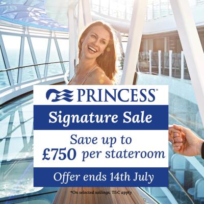 Princess £750 Instant Savings