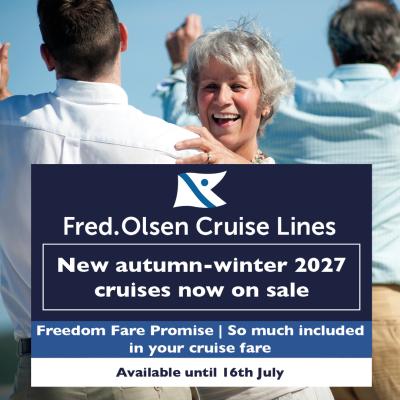 Fred.Olsen Winter 2027 Now On Sale