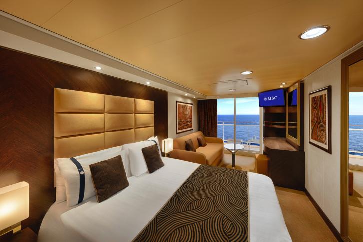 Deluxe Balcony with Partial View