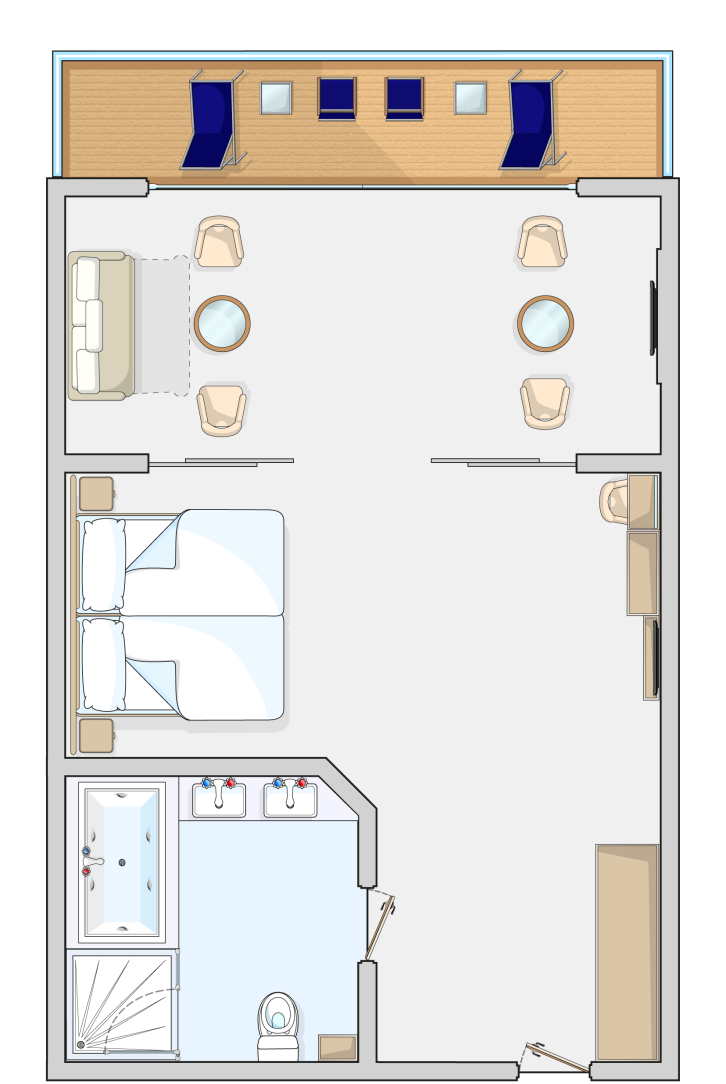 Executive Suite floor Plan