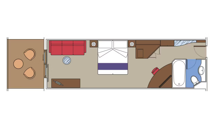 Premium Suite Aurea floor Plan