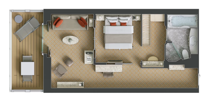 Medallion Suite floor Plan