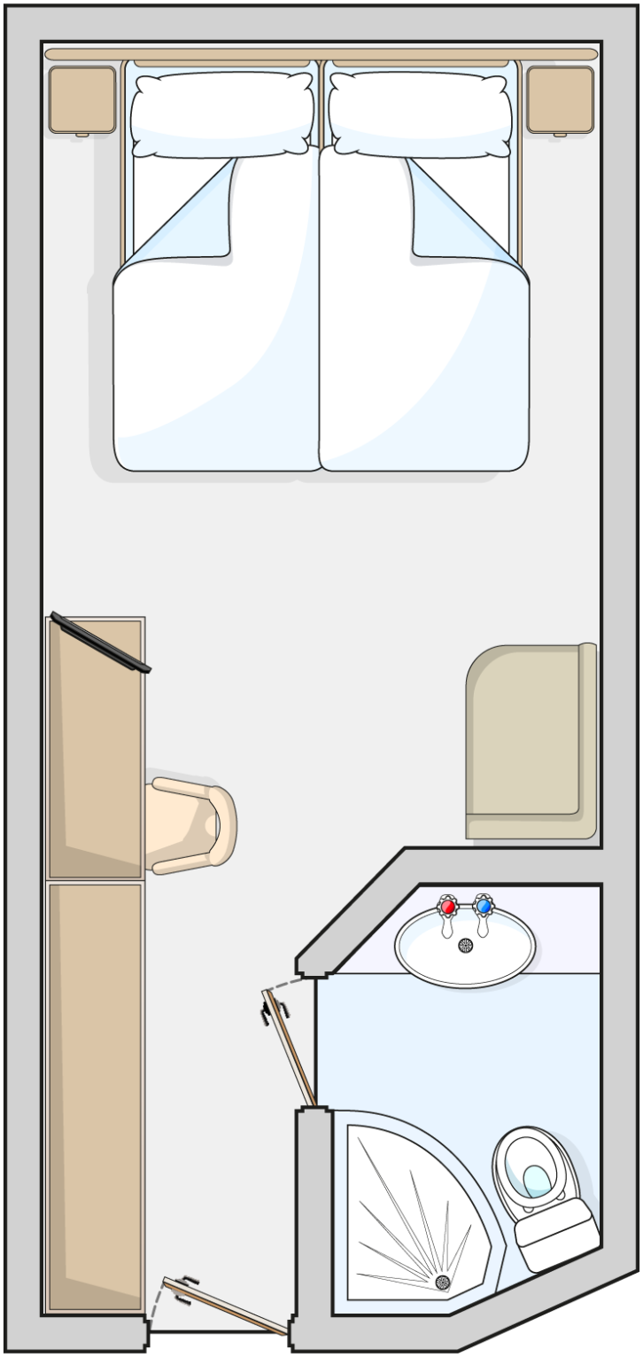 Inside Plus Cabin floor Plan