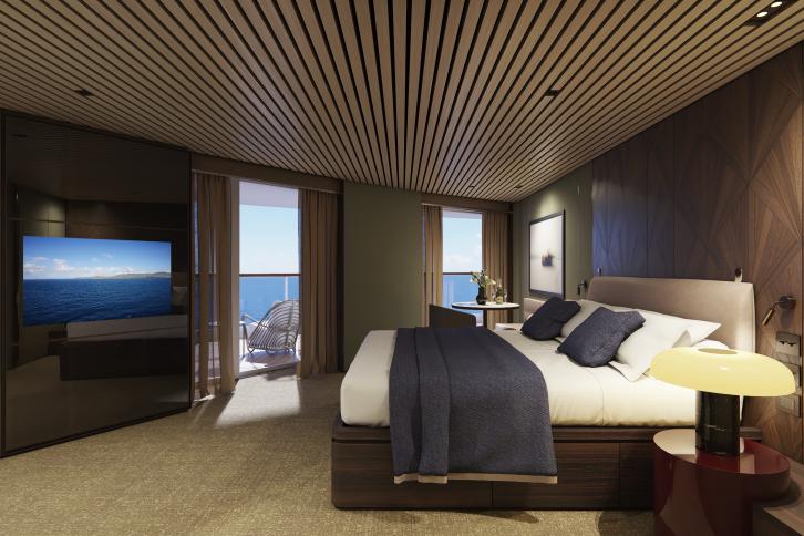 The Haven Aft Facing Penthouse with Large Balcony