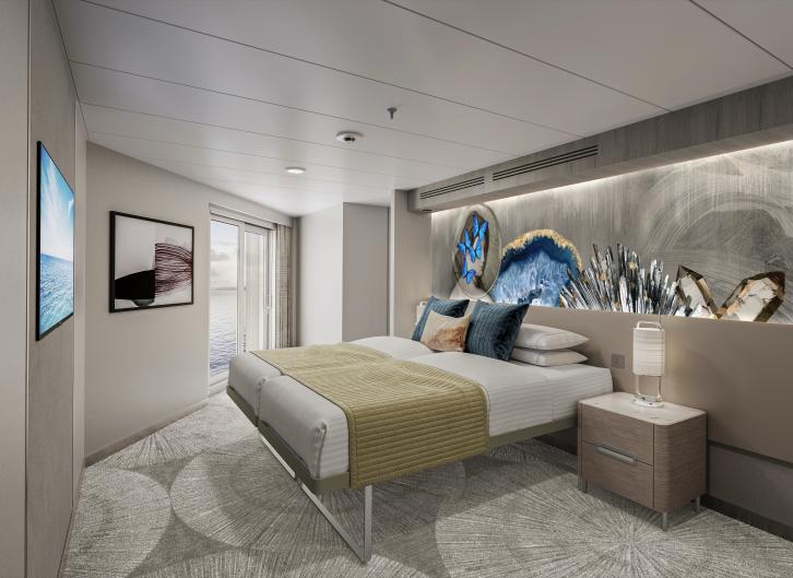 Family Suite with Master Bedroom & Balcony