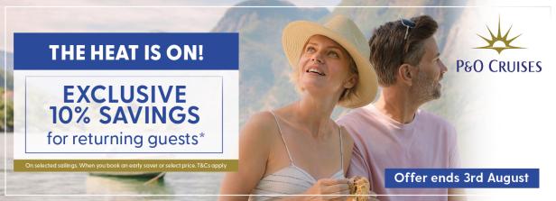 P&O Exclusive 10% Savings