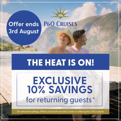 P&O Exclusive 10% Savings