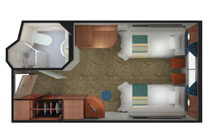 Sail Away Oceanview floor Plan