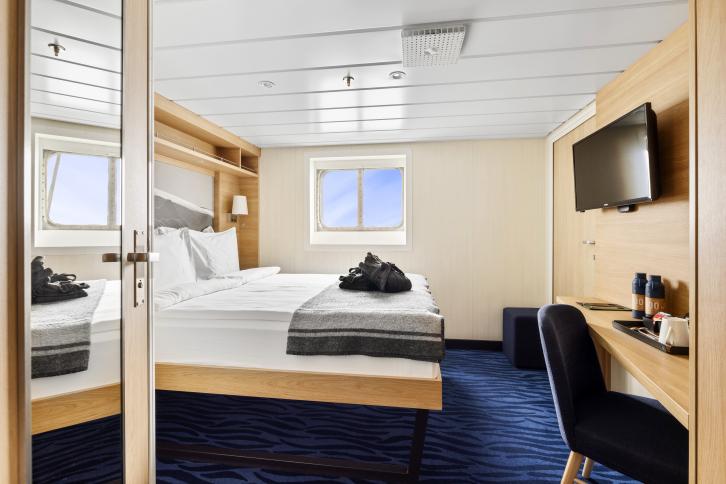 Polar Outside | Outside cabin for 2 travellers