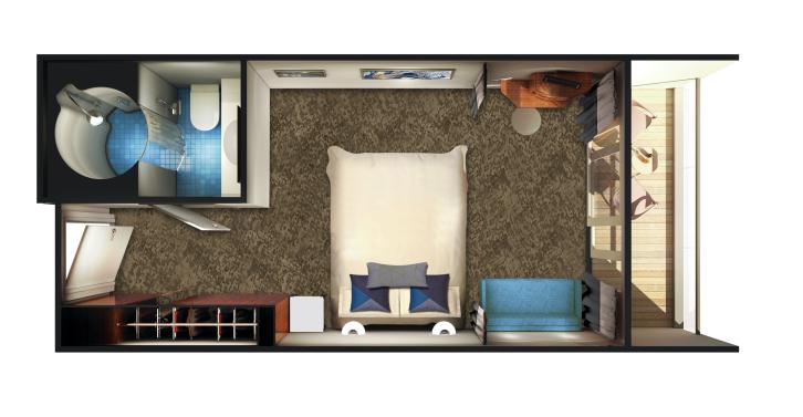 Balcony floor Plan