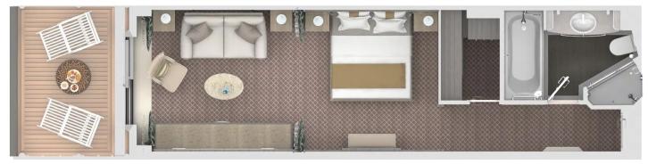 Classic Veranda Suite floor Plan