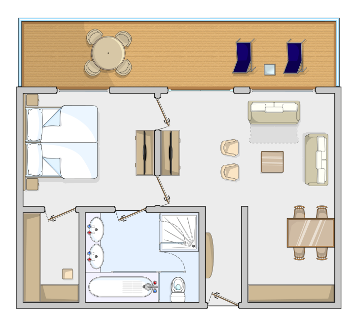Executive Suite floor Plan