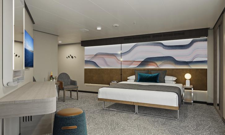 Aft-Facing Suite with Large Balcony