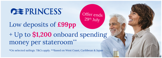 Princess £750 Instant Savings